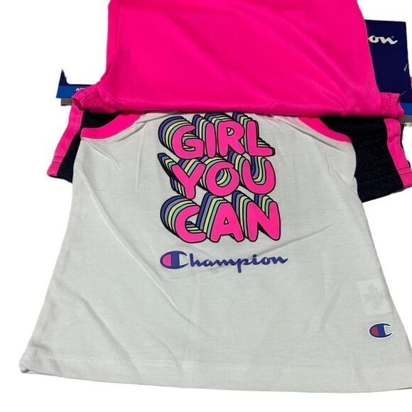 Champion Toddler Girls 3 Piece Active Set Size 2T - Picture 4 of 9